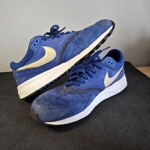 MENS NIKE AIR ODYSSEY LTR SHOES SIZE 11 blue silver navy 684773 402